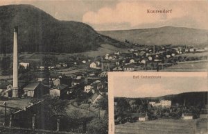 Kunzendorf and Bad Centnerbrunn-now Drogosław Nowa Poland Postcard