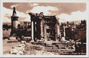 Lebanon Baalbek Venus Temple Vintage RPPC C119