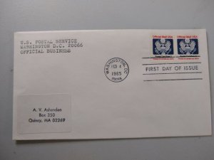 M-22783 Plain Letter Cover from Washington DC
