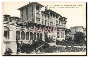 Old Postcard Mont Des Oiseaux near Hyeres to Wounded Soldiers Relief Society