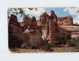 Postcard Giant Buttes, New Mexico