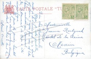 B505 France Laghet monastery artist postcard 1921