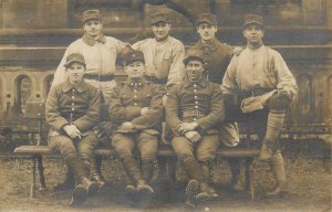 French military regimental photo postcard dated 1928 correspondence Saverne 