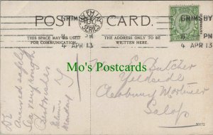 Genealogy Postcard - Butcher - Yeldside?, Cleobury Mortimer, Shropshire RF8107