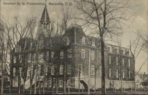 Marieville Quebec Couvent de la Presentation c1910 Postcard