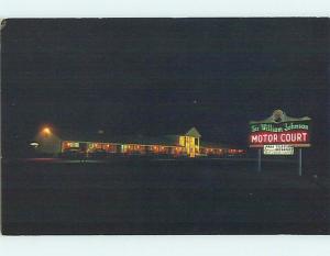 Pre-1980 SIR WILLIAM JOHNSON MOTEL Gloversville New York NY M5580@