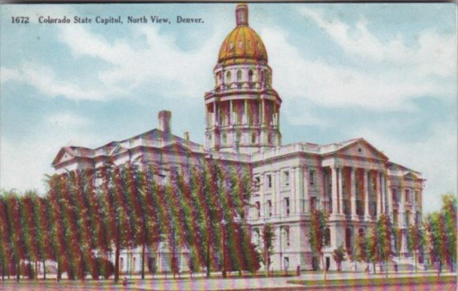 State Capitol Building North View Denver Colorado