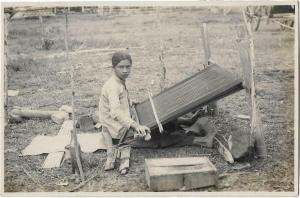 Indonesia Dutch Indies Real Photo Early 1900's Girl 01.19