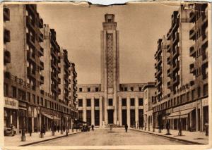 CPA VILLEURBANNE Avenue de l'Hotel de Ville et l'Hotel de Ville (614342)