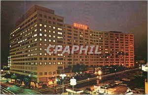 Postcard Modern Hilton Los Angeles 930 Wilshire Boulevard Los Angeles California