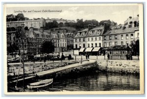 c1920's Landing Pier and Crescent Cobh (Queenstown) Ireland Milton Postcard