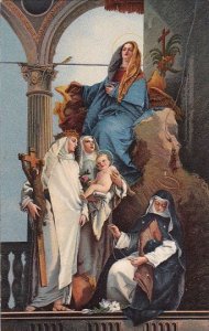 Tiepolo La Madonna In Trono E Varie Sante Venezia