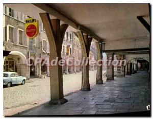 Postcard Modern Louhans Grande Rue Les Arcades