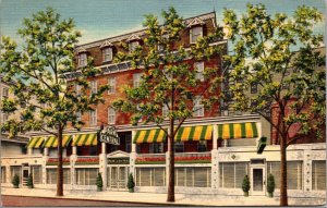 Linen Postcard Hotel Park Central in Atlantic City, New Jersey~139271