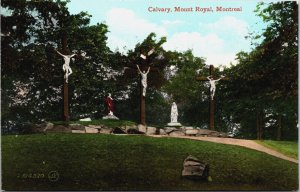 Canada Montreal Cavalry Mount Royal Vintage Postcard C088