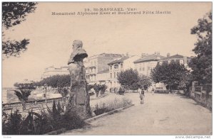 Saint-Raphael (Var) , France , 00-10s ; Monument Alphonse Karr et Boulevard F...