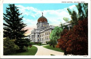 State Capitol Helena PM 1931 Miles City Montana Postcard