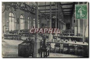 Postcard Old National Asylum Children convalescing in Saint Maurice sur Seine...