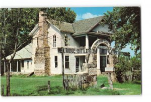 Arkansas Ozarks AR Vintage Postcard Elk Horn Tavern Pea Ridge Battlefield