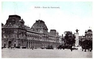 France Paris  Cour du Carrousel