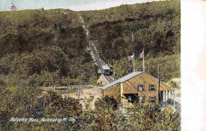 Incline Railroad Mt Tom Holyoke Massachusetts 1910c postcard