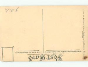 Divided-Back Mcpherson College - Mcpherson Kansas KS E2062