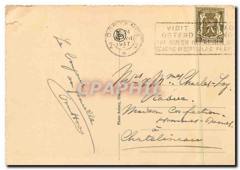 Modern Postcard Ostend les Bains