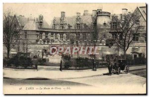 Old Postcard Paris Le Musee de Cluny