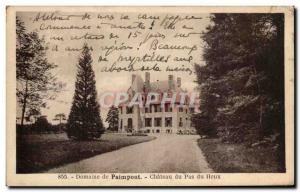 Old Postcard Paimpont Domaine Chateau du Pas du Houx