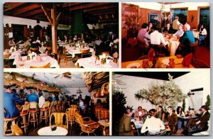 Vtg Sarasota Florida FL The Inn Between Restaurant Bar Siesta Key Postcard