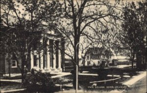 Dover Delaware DE State College Vintage Postcard