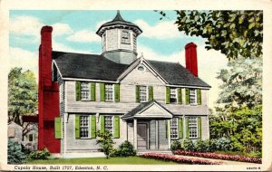 North Carolina Edenton Cupola House Built 1757 Curteich