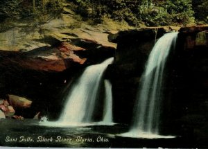 Circa 1905-10 East Falls, Black River Elyria, Ohio Vintage Postcard P5