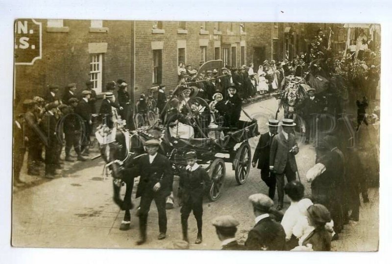 497176 UK Great Britain funeral of victims of First World War photo postcard