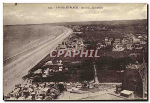 Old Postcard Carolles La Plage Far Julonville