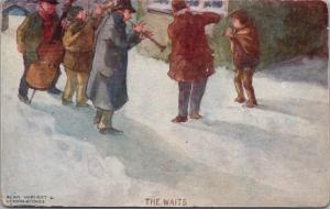 The Waits Wrench Series #18040 Alan Wright Vernon Stokes Antique Postcard E21