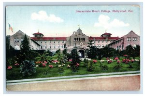 C. 1910 Immaculate Heart College, Hollywood, California Vintage Postcard F52