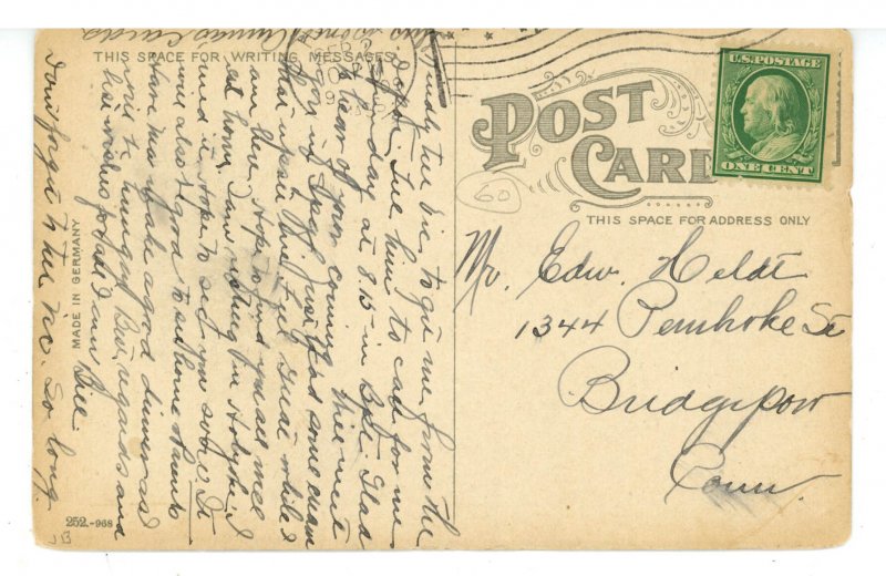 MA - Holyoke. Million Dollar Dam on the Connecticut River ca 1909