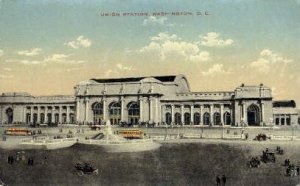 Union Station, Washington DC, DC, USA Railroad Train Depot Unused 