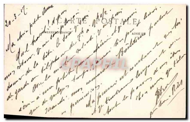 Old Postcard Paris Bastille Square July Column