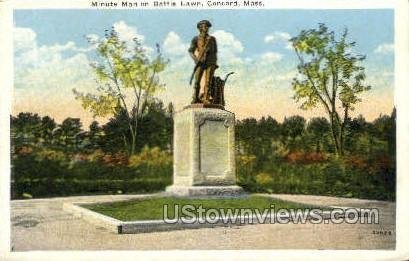 Minute Man, Battle Lawn - Concord, Massachusetts MA