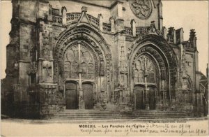 CPA MOREUIL Les Porches de l'Église (807251)