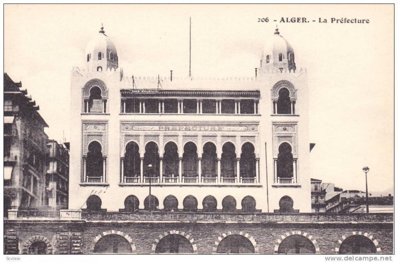 La Prefecture, Alger, Algeria, Africa, 1900-1910s