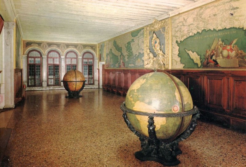 Venezia Maps Of The World Museum Geography Globe Models Italy Postcard