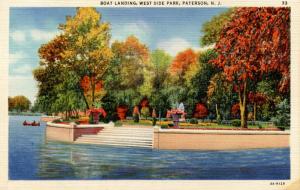 NJ - Paterson. West Side Park, Boat Landing