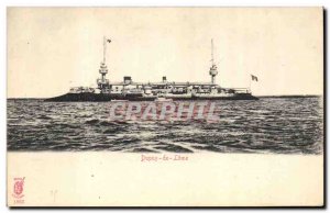 Old Postcard warship Dupuy de Lome