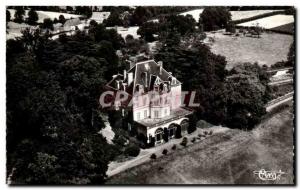 Modern Postcard Evaux Les Bains Castle View Budelle Aerienne