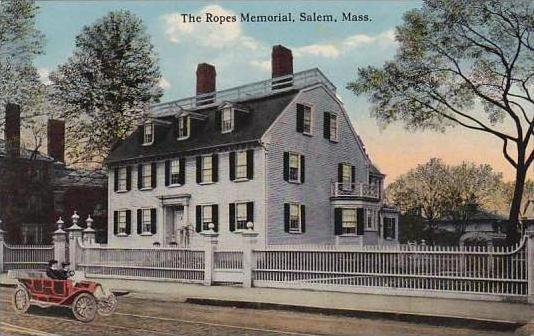 Massachustetts Salem The Ropes Memorial