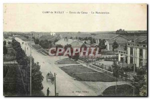 Old Postcard Camp de Mailly Camp Input Handling The Army
