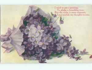 Divided-Back BEAUTIFUL FLOWERS SCENE Great Postcard AA2515